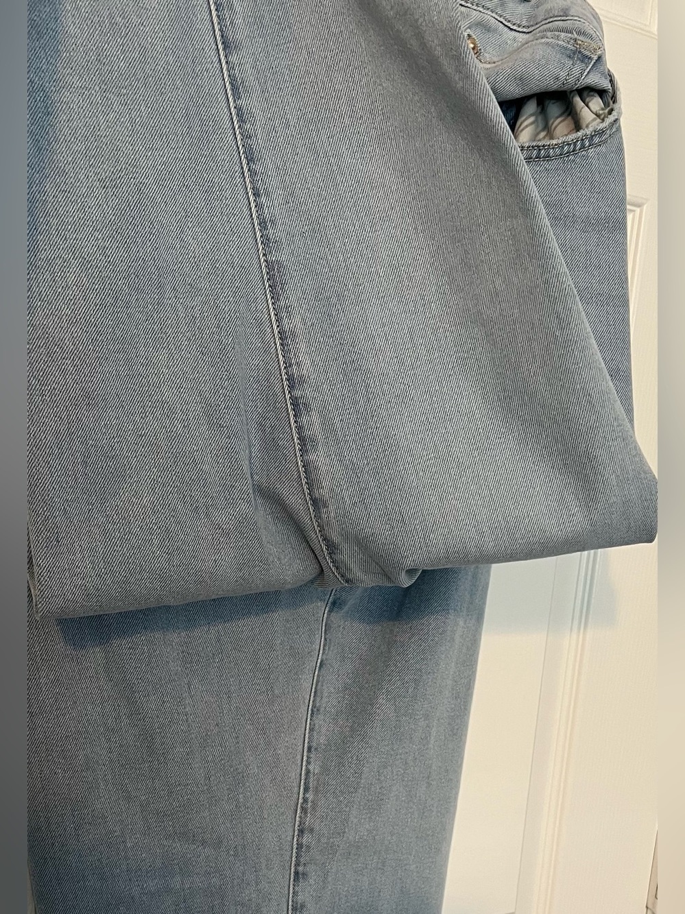 Seven7 Straight Leg Loose Fit Light Blue Women's Jeans Size 20W NWT - Picture 8 of 10